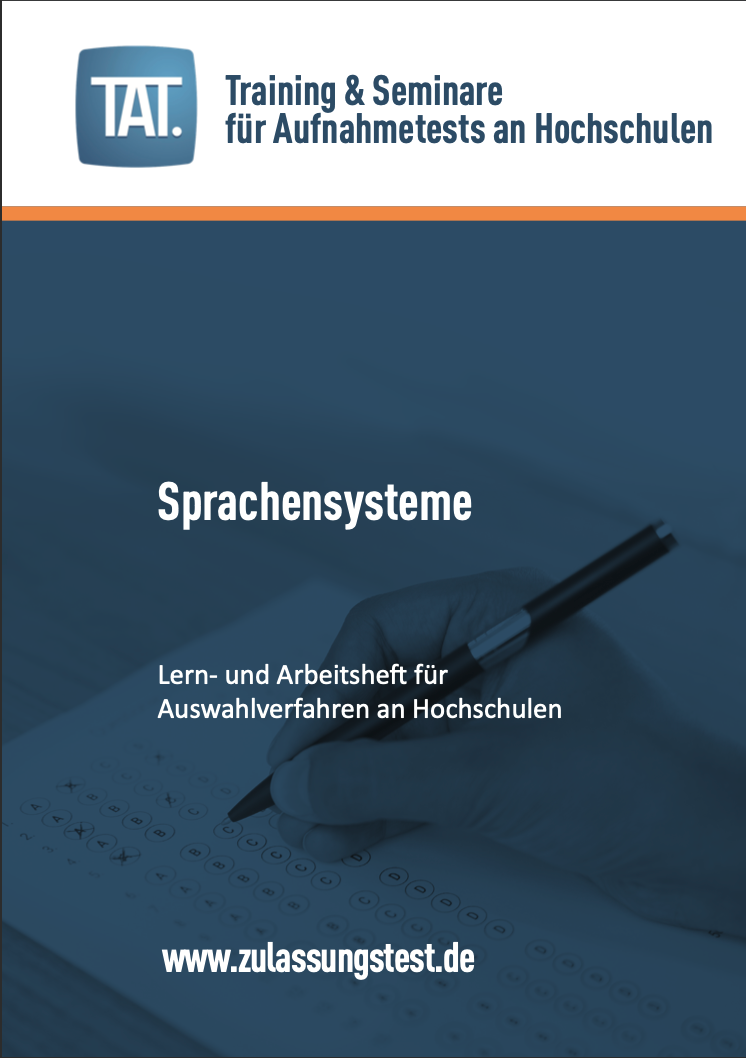 Lernheft Sprachsysteme 2021